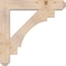 Ekena Millwork Merced Craftsman Smooth Bracket w/ Offset Brace, Douglas Fir, 7 1/2"W x 38"D x 38"H BKT0806X38X38MRC04SDF - alternate 4